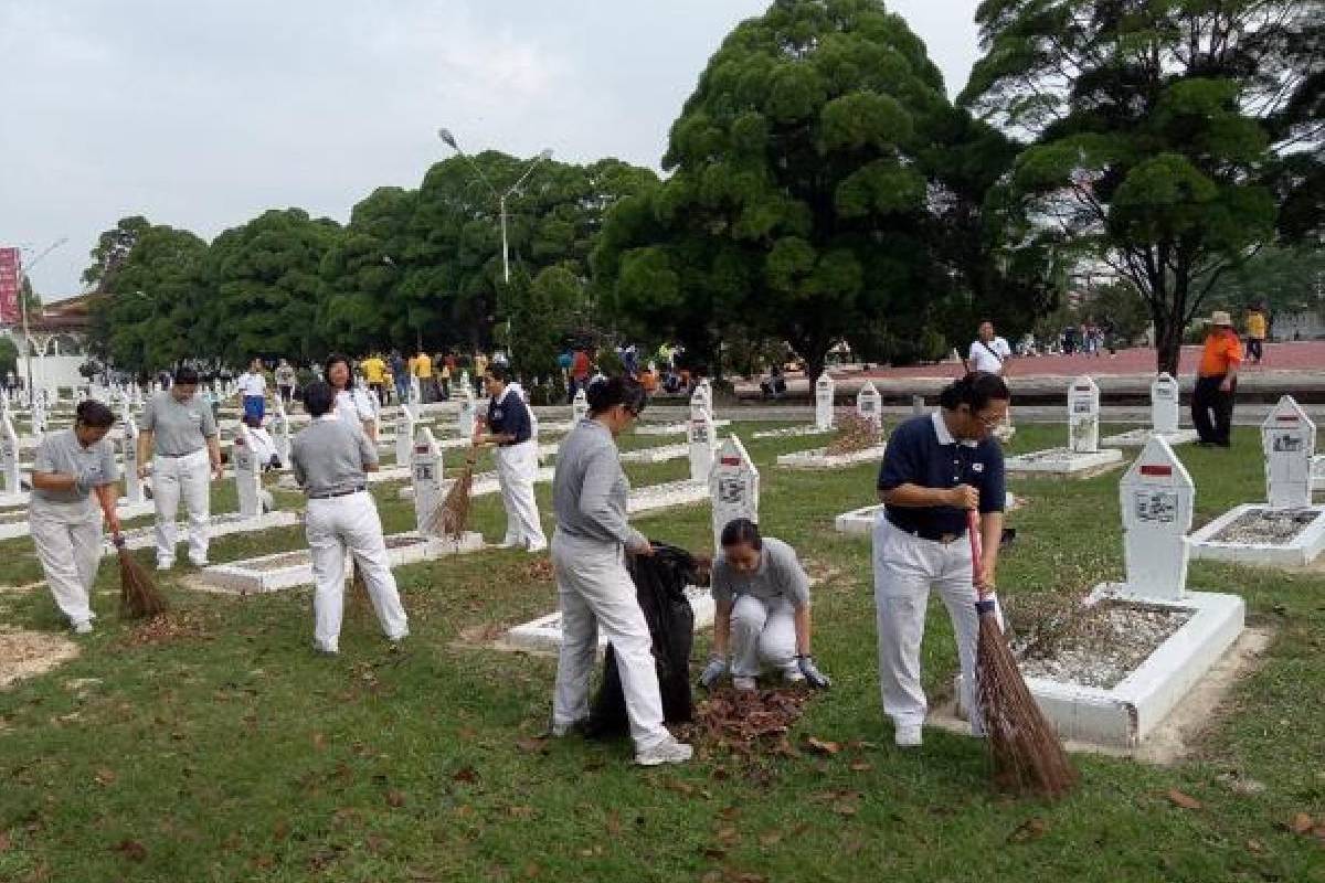 Karya Bakti Taman Makam Pahlawan Kusuma Dharma