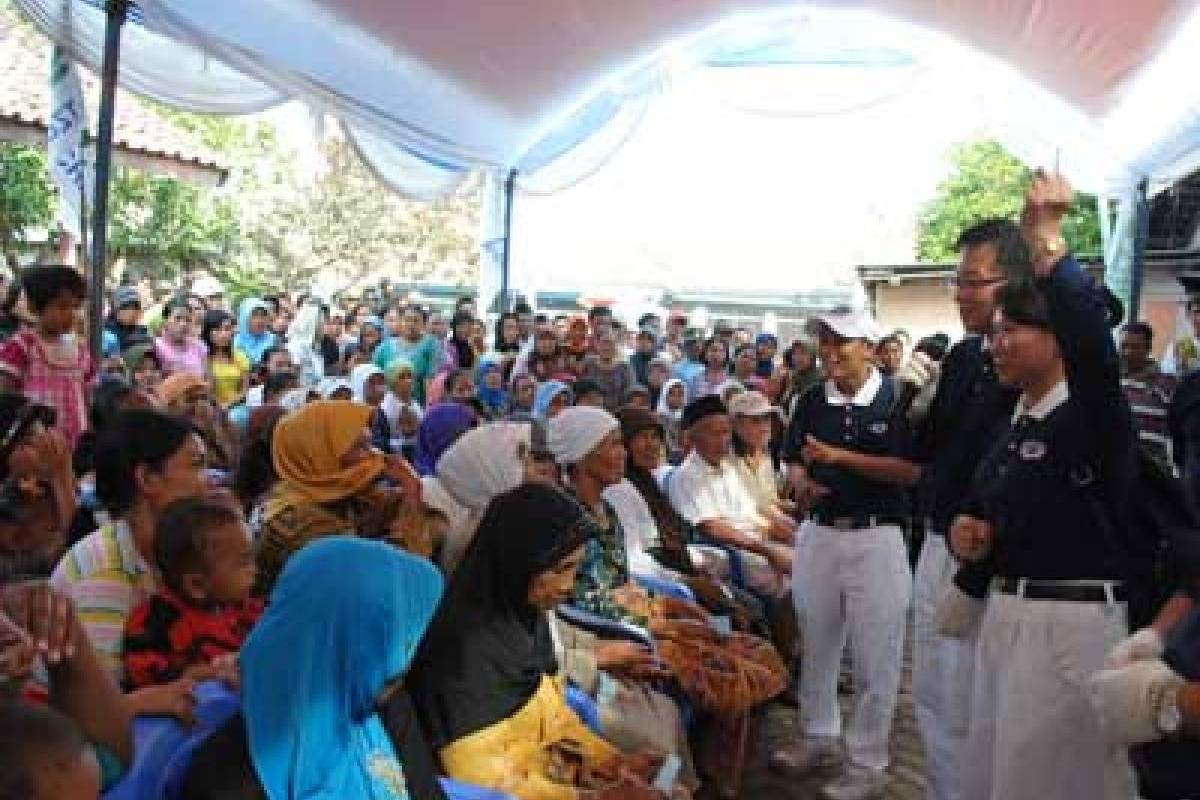 Pembagian Beras Cinta Kasih Tzu Chi di Tangerang 