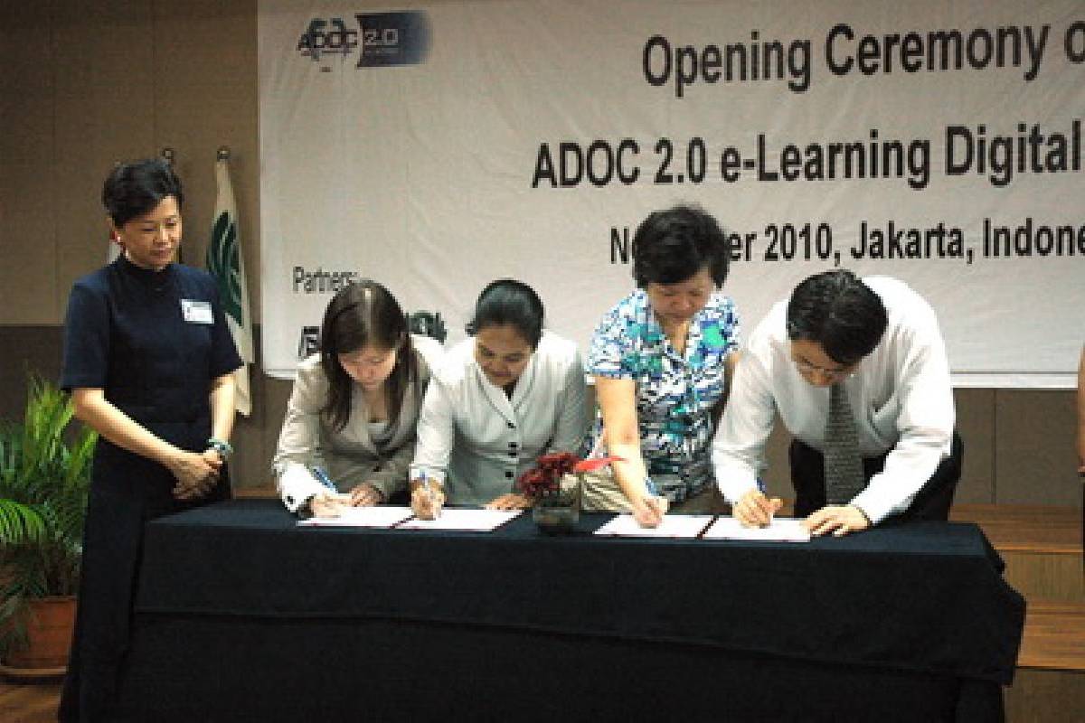 Opening Ceremony of ADOC 0.2 E-Learning Digital Center