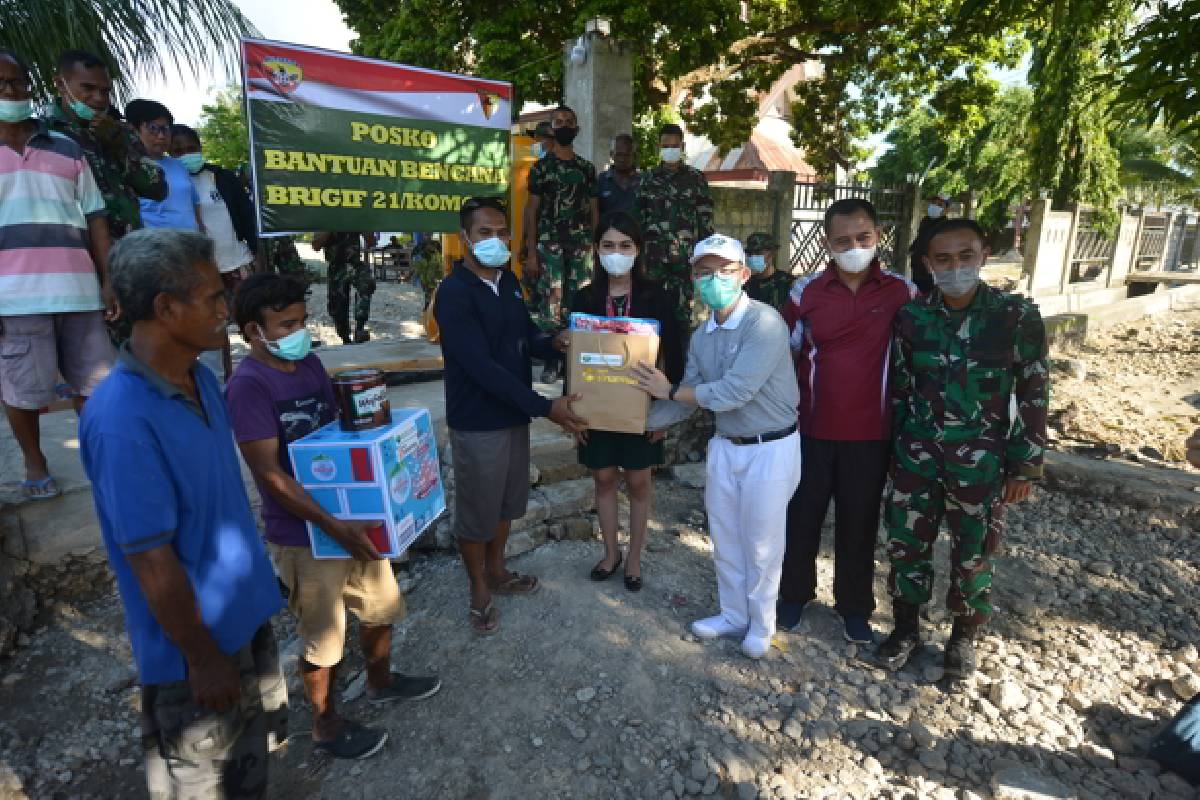 Bantuan Bagi Korban Banjir Bandang di Kupang, NTT