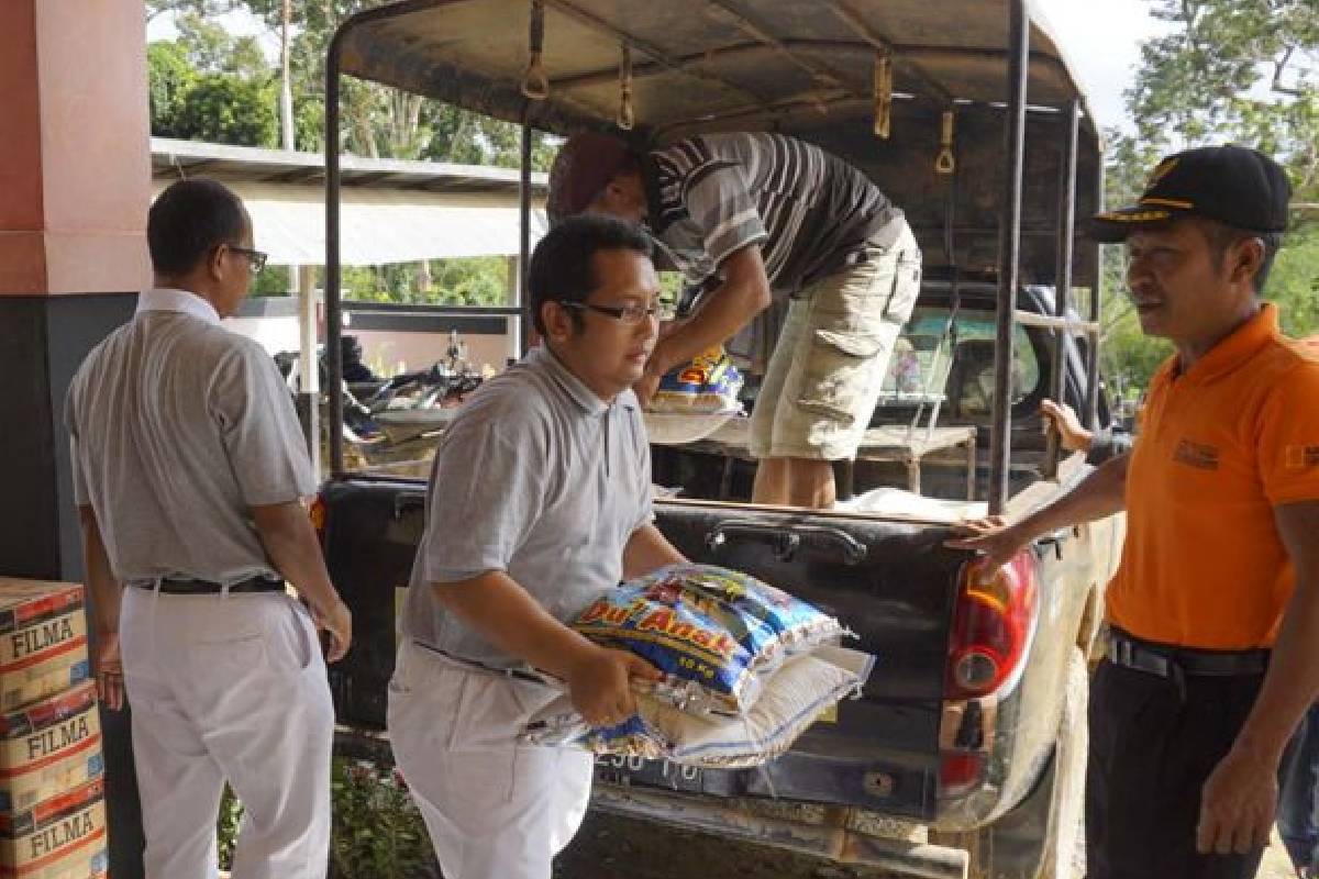 Bersumbangsih di Desa Sukamandang, Kalimantan Tengah