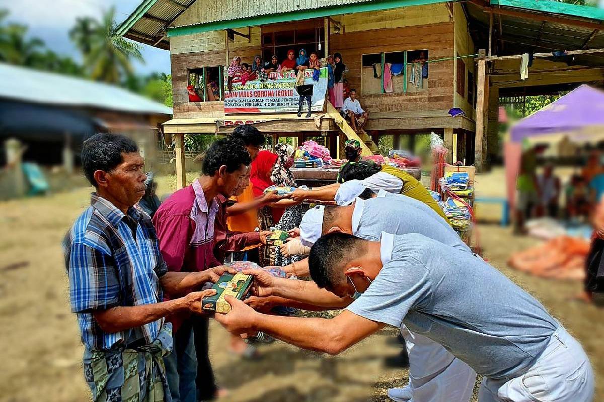 Relawan Tzu Chi Lhoksemawe Salurkan Bantuan Banjir 