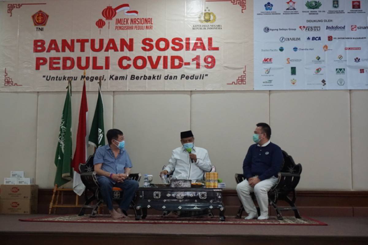 Bantuan Sosial Peduli Covid-19 untuk Pesantren Luhur Altsaqofah