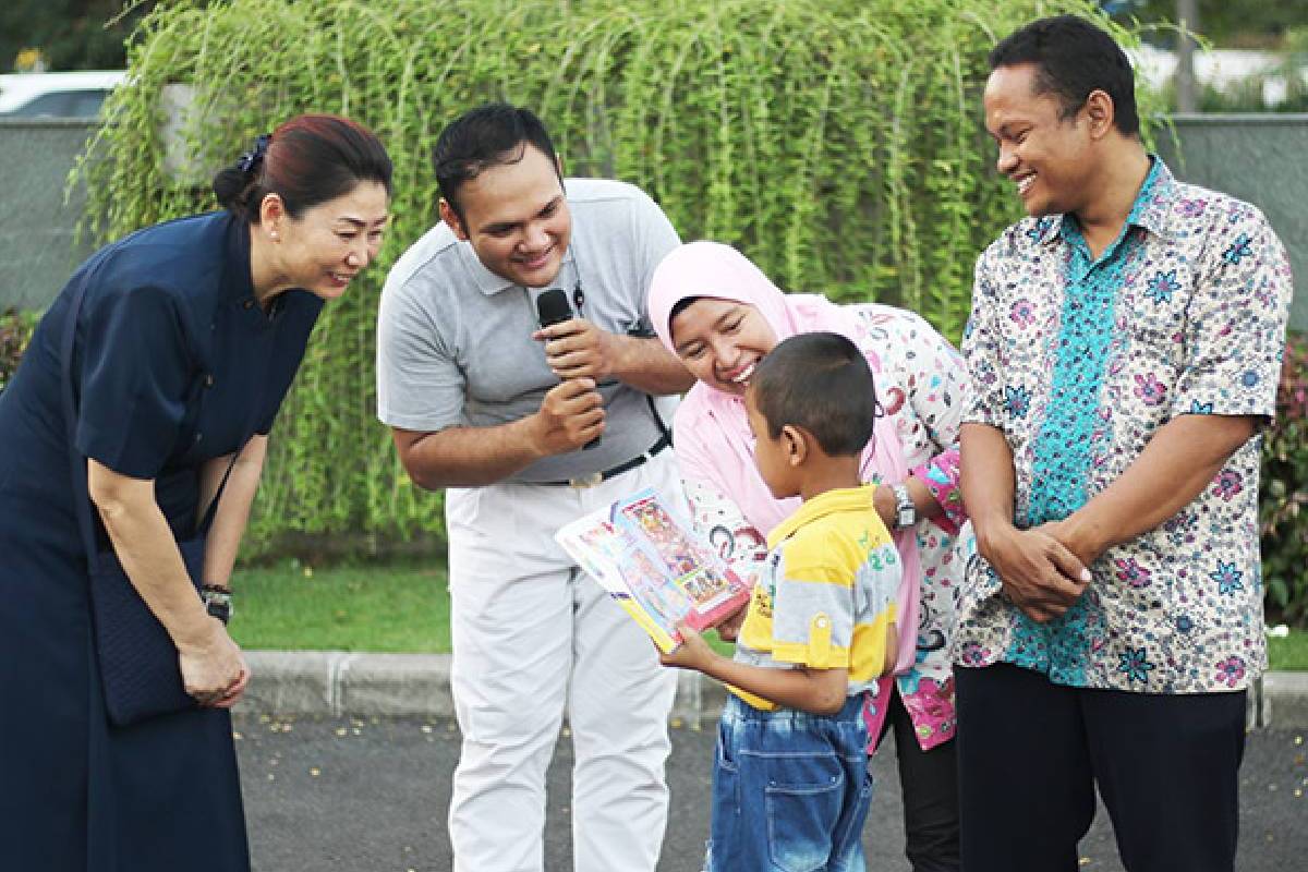 Semangat dan Kebahagiaan Satu Keluarga