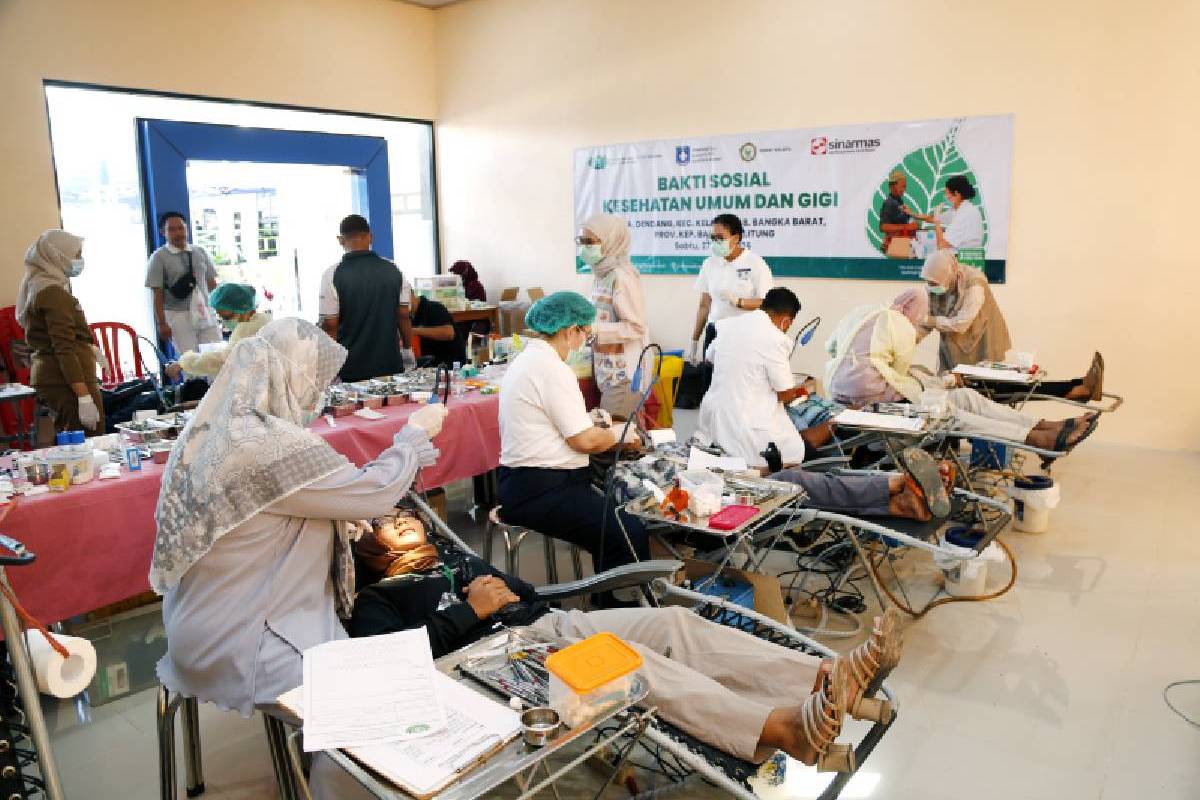 Tzu Chi Peduli Kesehatan Umum dan Gigi di Bangka Barat