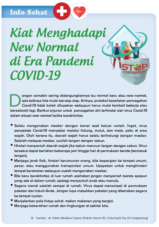 Kiat Menghadapi New Normal di Era Pandemi Covid-19