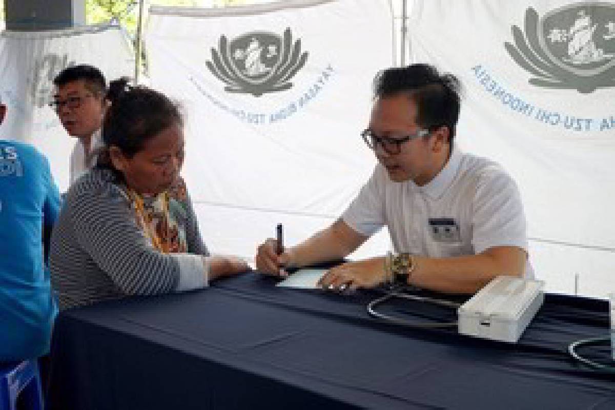 Baksos Degeneratif di Rusun Cinta Kasih Muara Angke