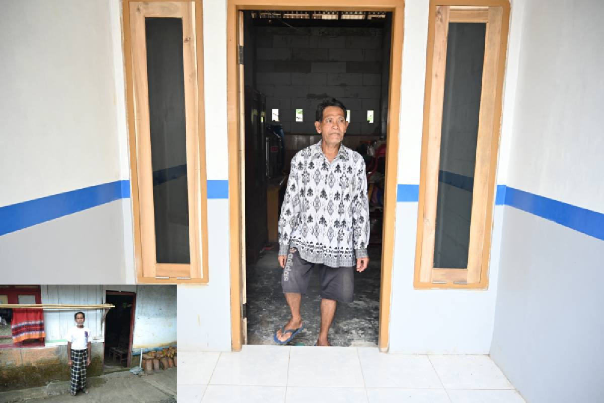 Renovasi Rumah Tidak Layak Huni di Banyumas: Rumah Baru Tasiman, Simbol Harapan di Tengah Kesederhanaan