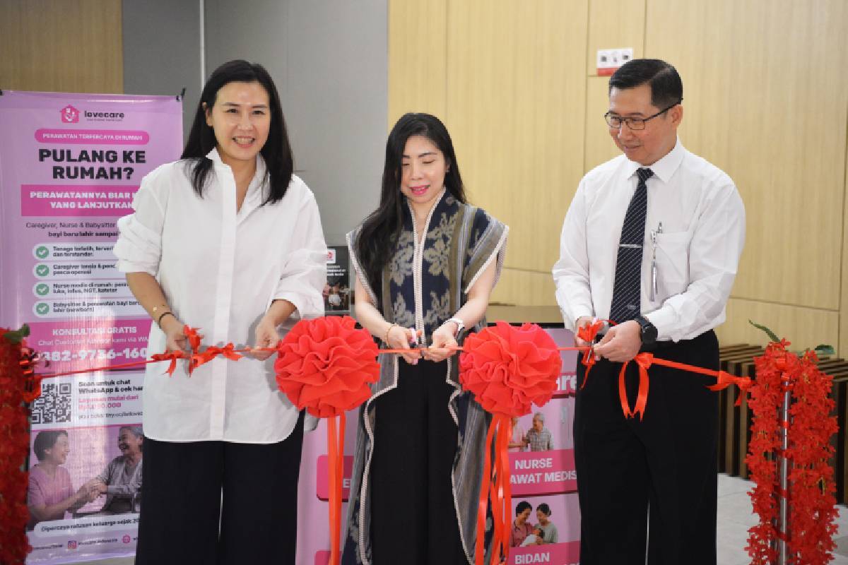 Tzu Chi Hospital PIK Resmikan Booth Layanan Home Care