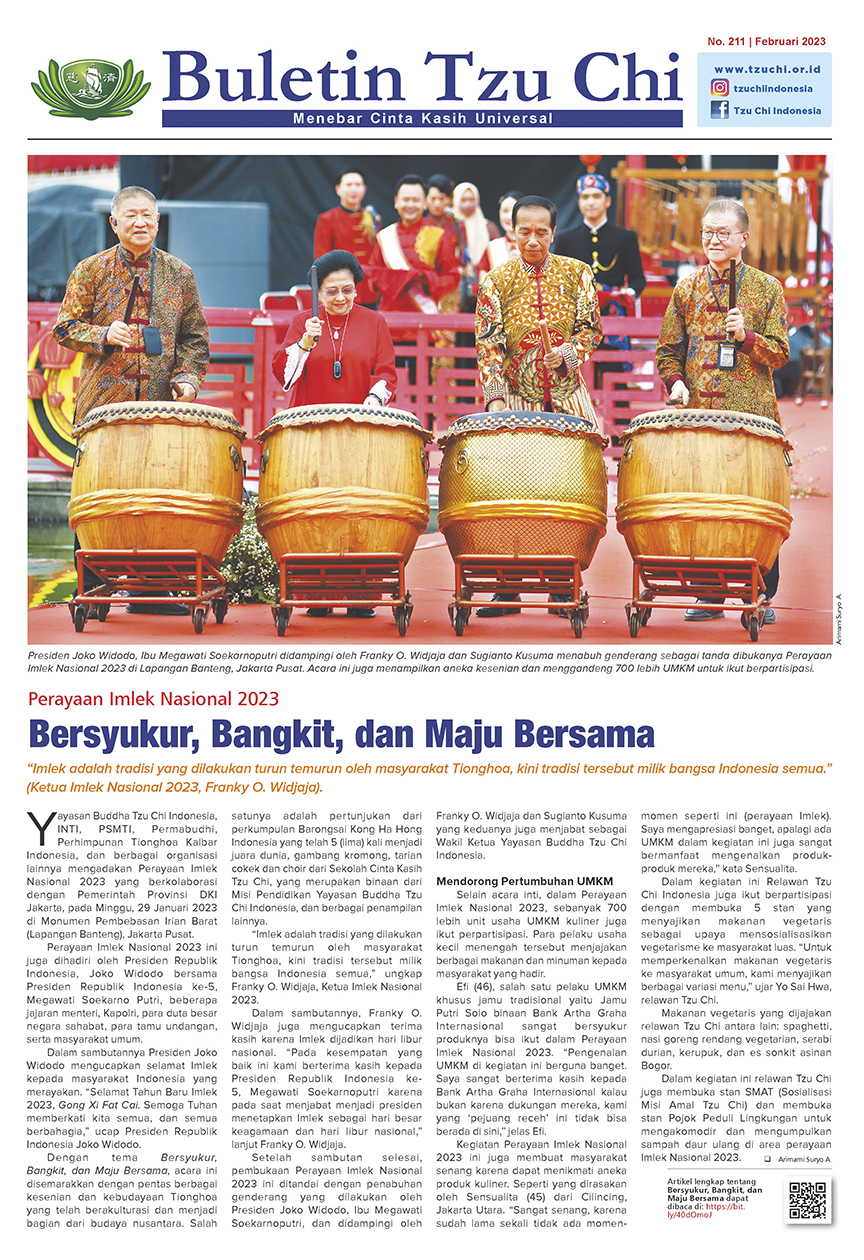 Buletin Tzu Chi Edisi 211 Februari 2023