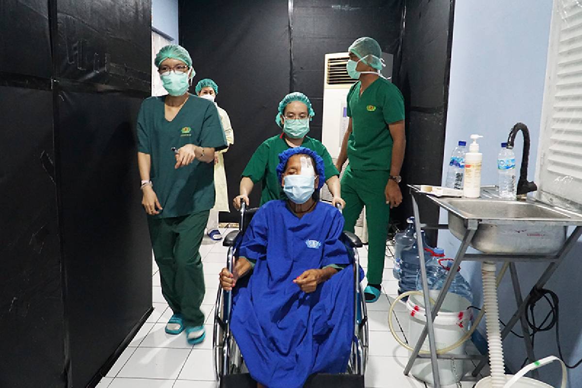 Baksos Kesehatan Tzu Chi ke-132 di Medan: Rasa Syukur Ibu Rohli Br. Tohang