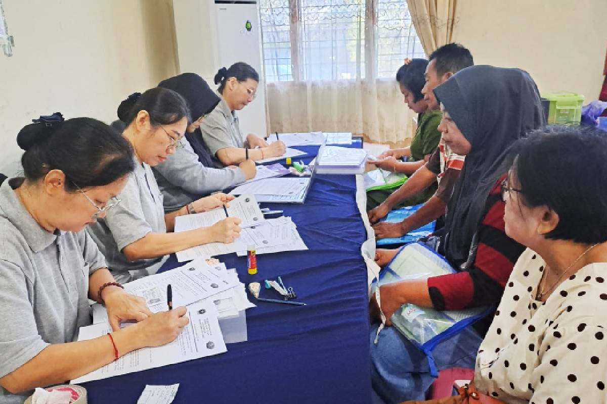 Pembangunan Huntap di Sibolga: Verifikasi dan Pengundian Rumah Tahap ke-3 di Aek Parombunan