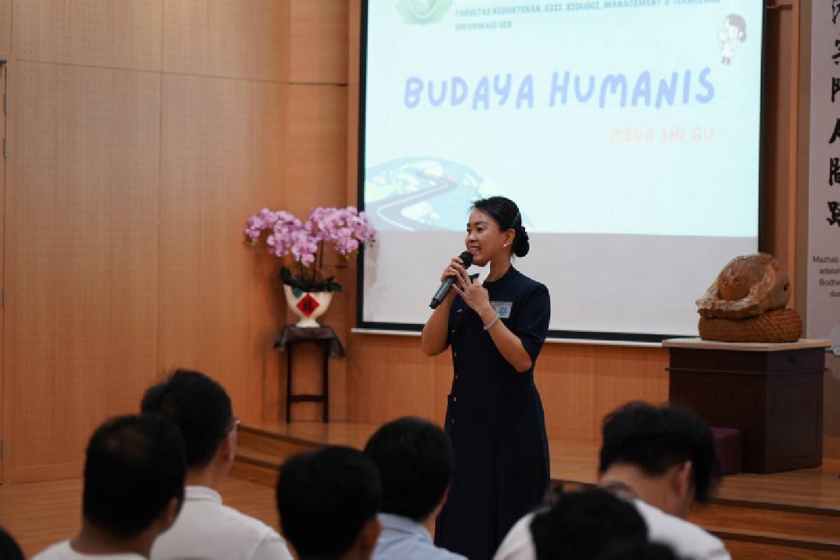 Sosialisasi Budaya Humanis Tzu Chi Kepada Universitas Internasional Batam (UIB)