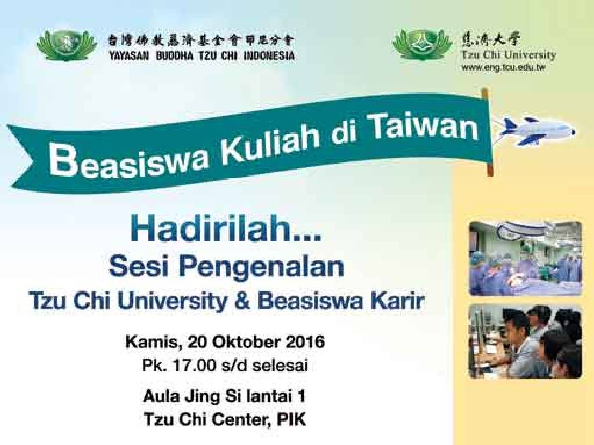 Beasiswa di Taiwan 2016