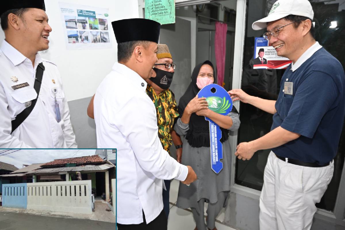 Renovasi Rumah Tidak Layak Huni di Depok: Berkah Ramadan, 44 Rumah di Harjamukti Selesai Direnovasi
