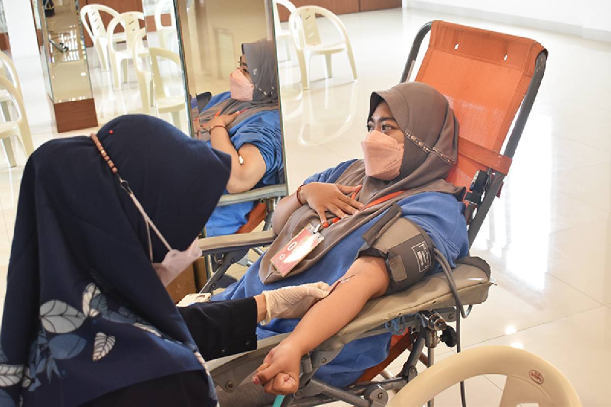 Tzu Chi Pekanbaru Adakan Donor Darah Pertama di Tahun 2022 