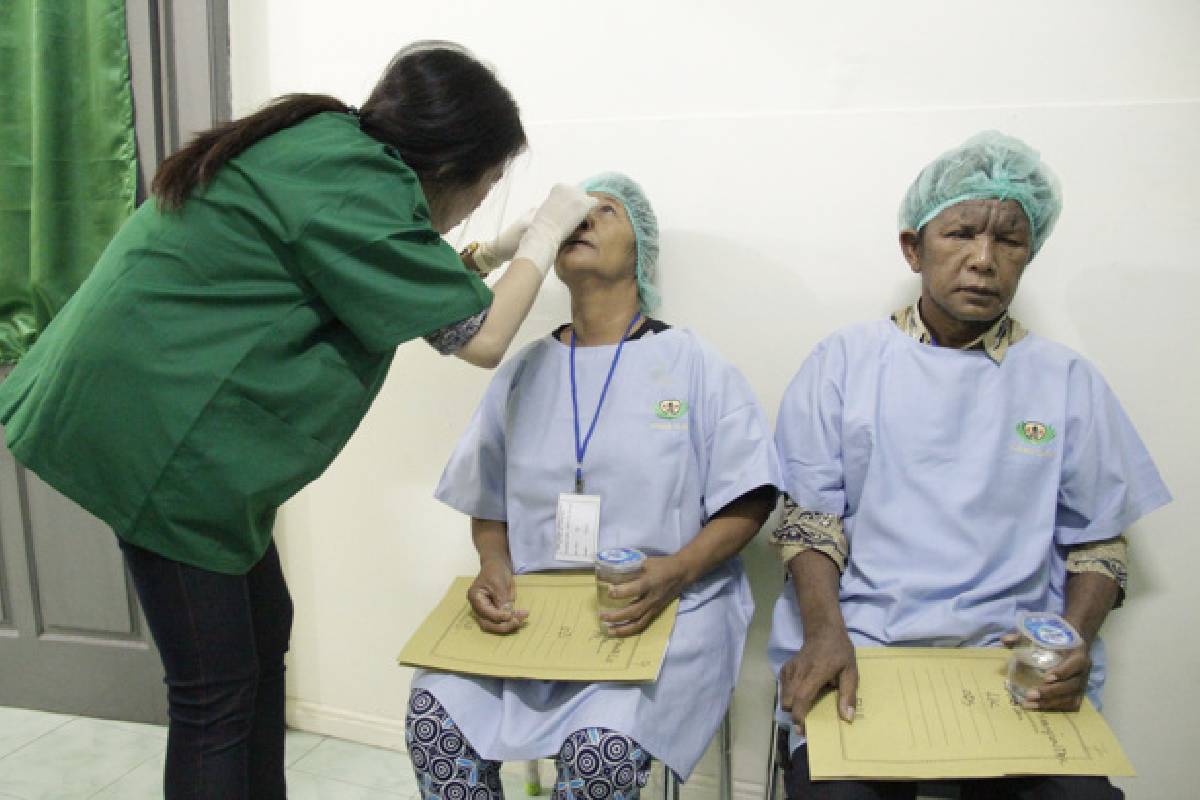 Baksos Katarak di Kota Belawan dan Medan