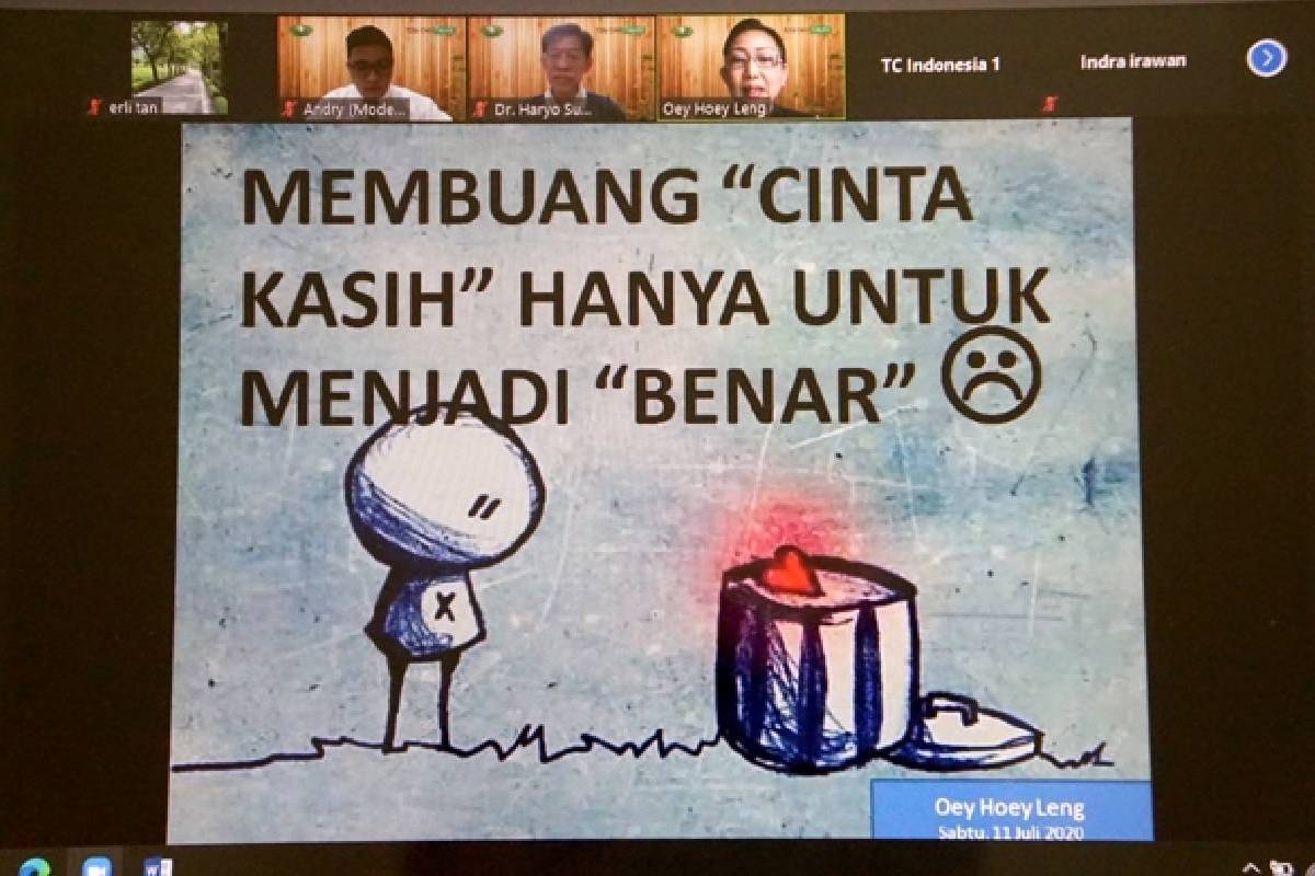 Membuang Cinta Kasih Hanya untuk Menjadi Benar