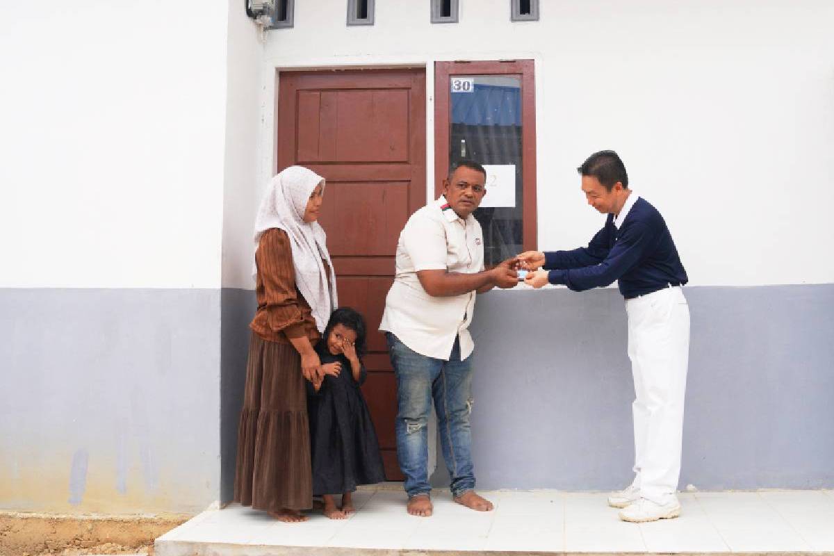 Pembangunan Huntap di Aceh: Tzu Chi Wujudkan Harapan Penyintas Banjir dengan Penyerahan 60 Huntap di Aceh Utara