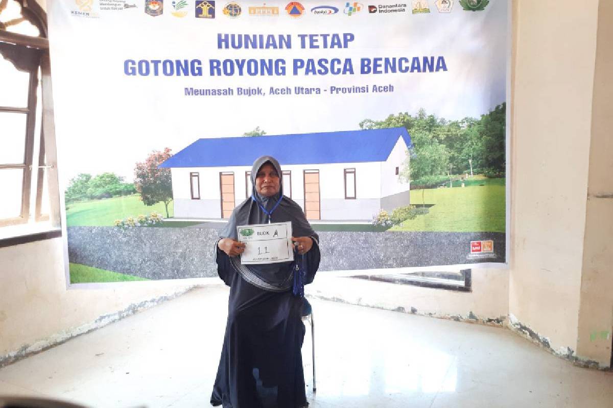 Dari Huntara ke Huntap, Korban Banjir Aceh Utara Kembali Menata Hidup