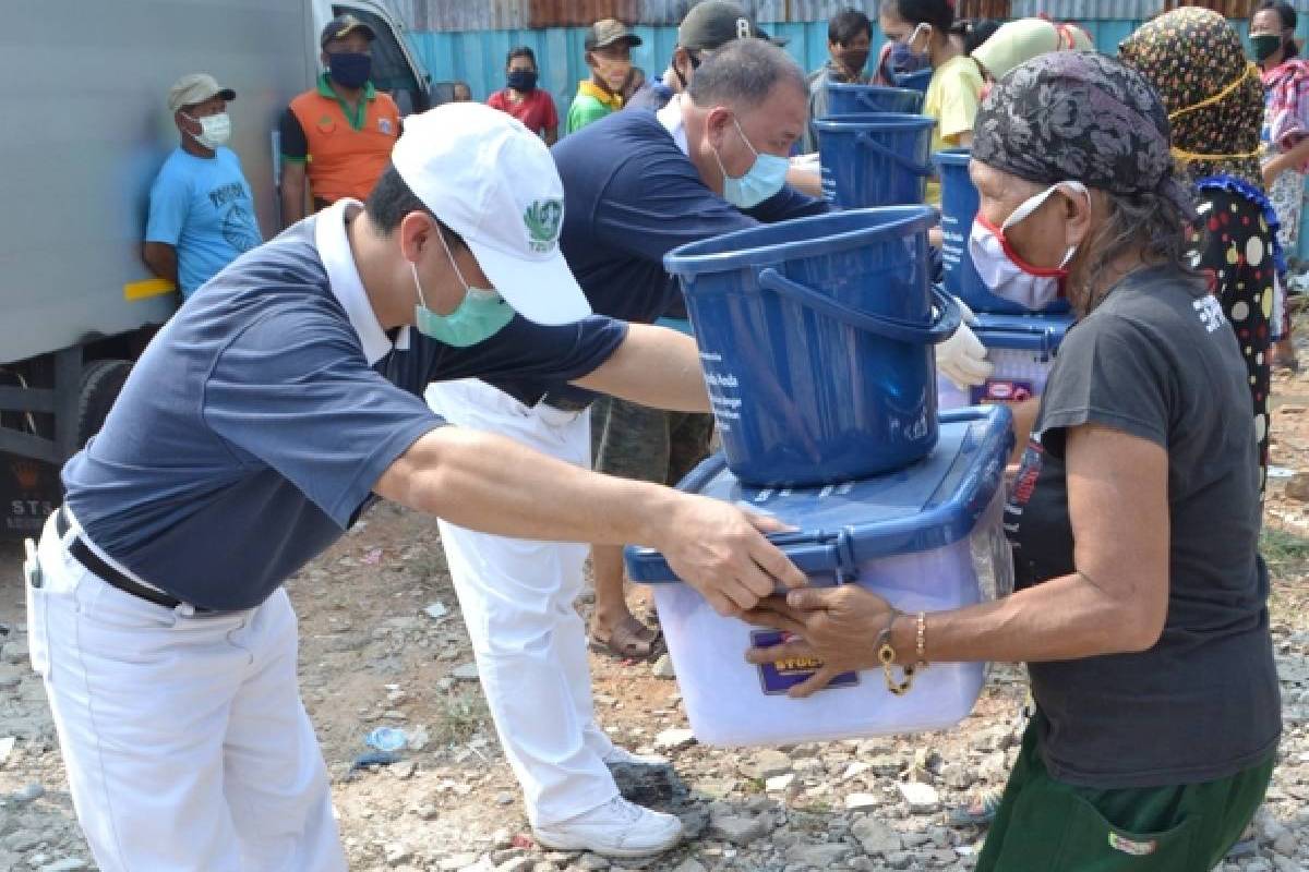 Meringankan Beban Warga Korban Kebakaran