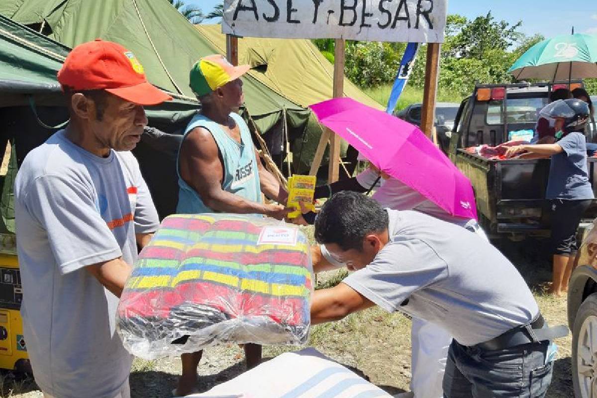 Perhatian untuk Para Pengungsi di Sentani