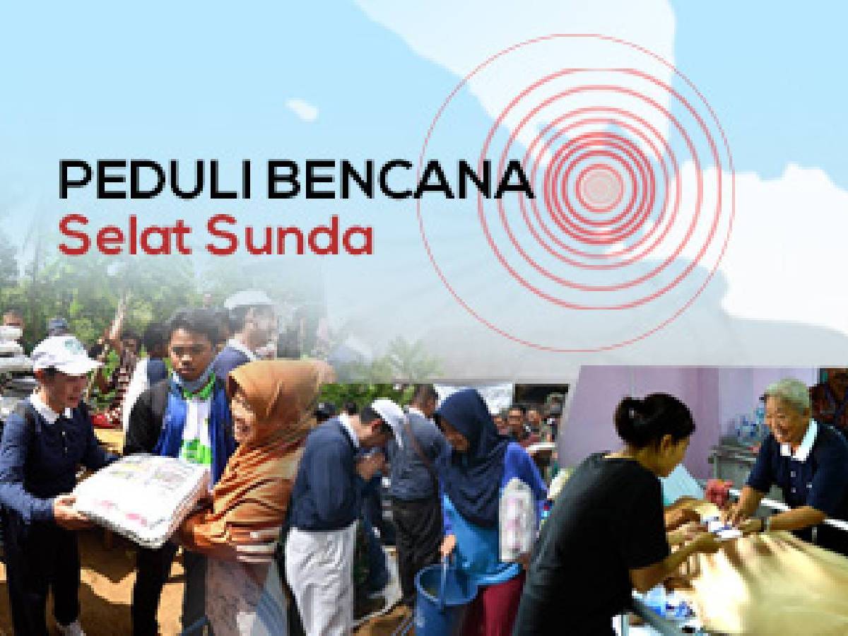 Bantuan Bagi Korban Tsunami Selat Sunda