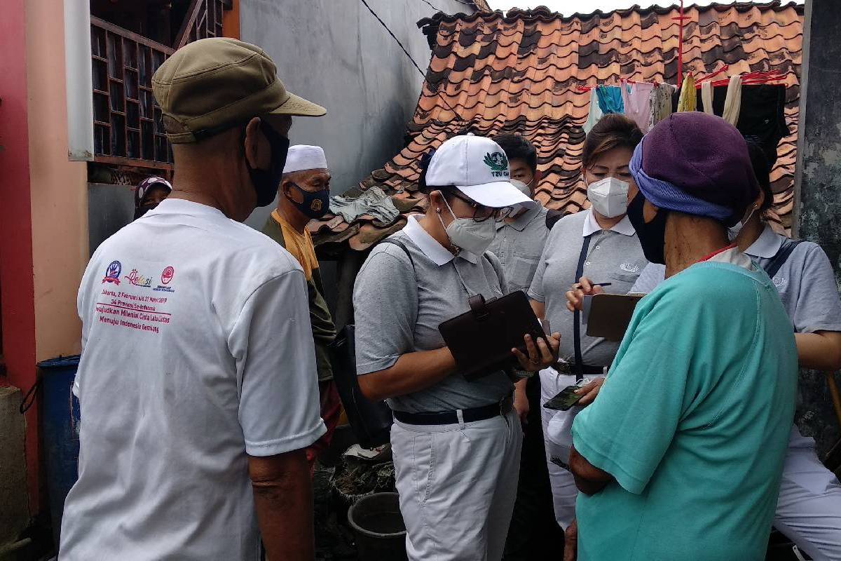 Survei Bebenah Kampung Tzu Chi Tahap 2 di Kamal Muara