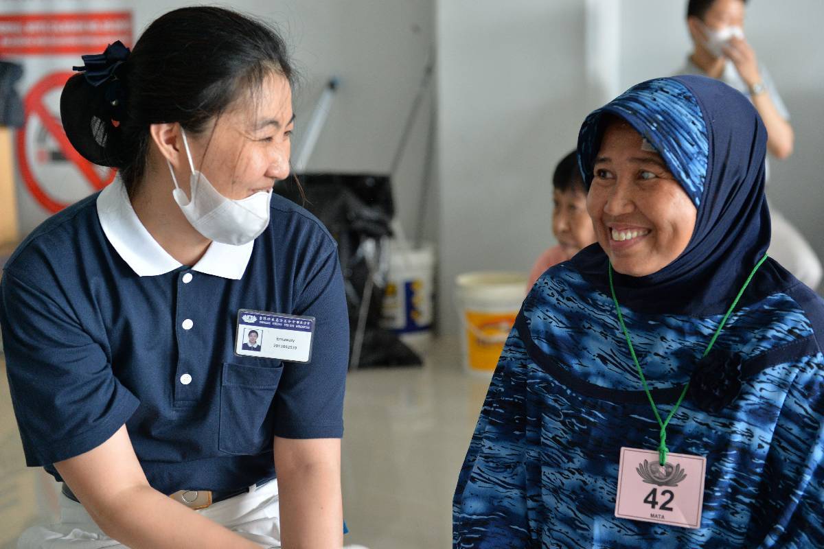 Baksos Kesehatan Tzu Chi ke-108 di Cilegon, Banten