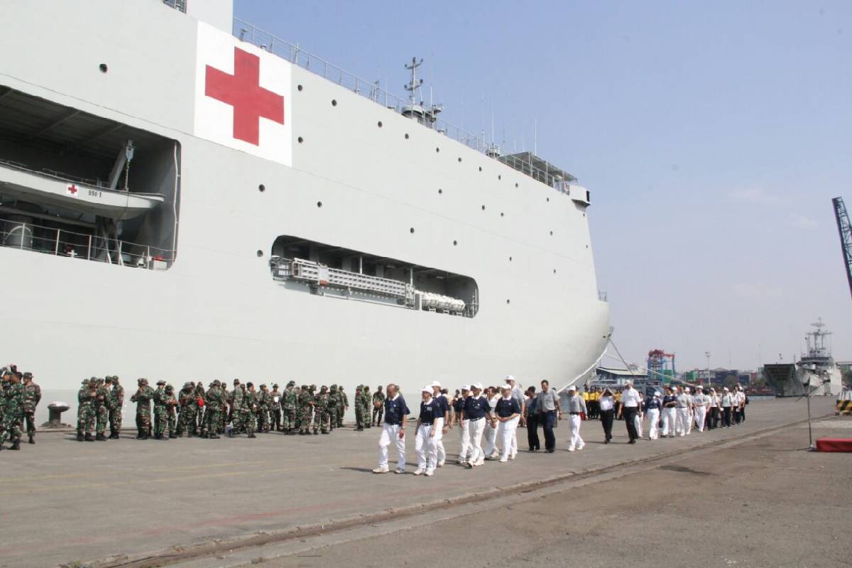 Persiapan Baksos Kesehatan Tzu Chi di Tiga Pulau