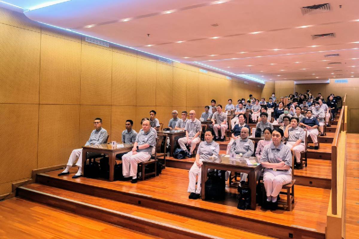 Pelatihan Relawan Abu Putih: Dengan Adanya Tekad Baru Akan Muncul Kekuatan