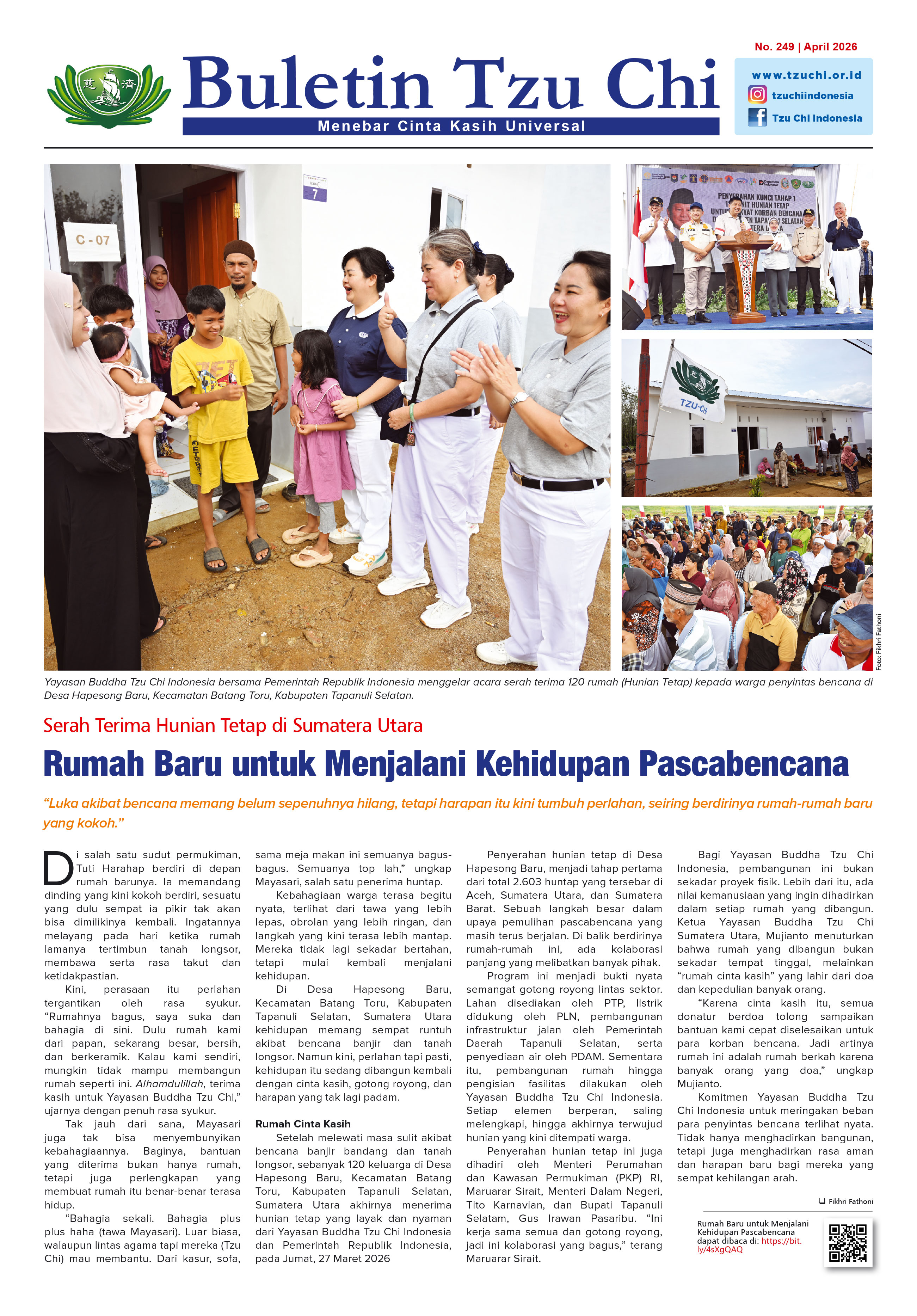 Buletin Tzu Chi Edisi 249 April 2026