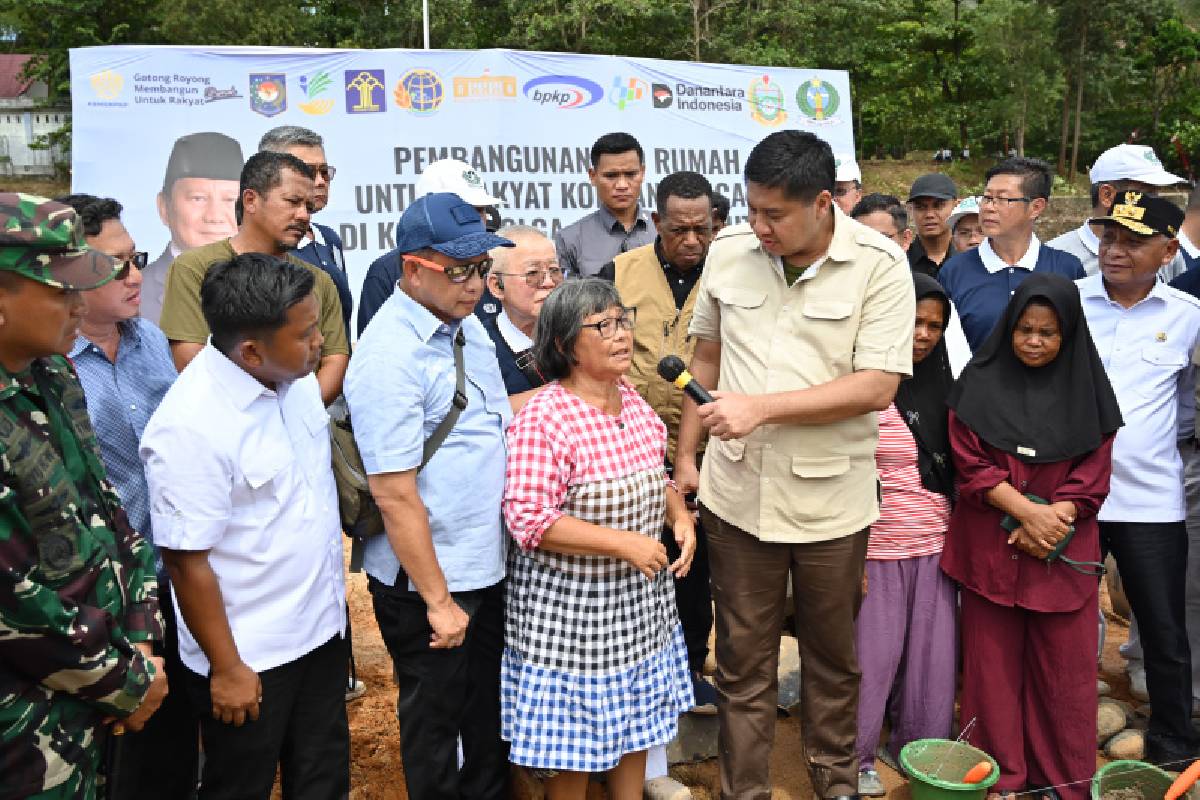 Pembangunan Hunian Tetap di Sibolga: Cerita Mevin Magdalena Bangkit dari Bencana