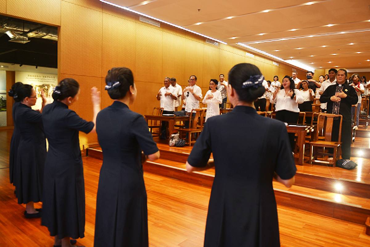 Majelis dan Pengurus GPIB Paulus Berkunjung ke Tzu Chi Indonesia