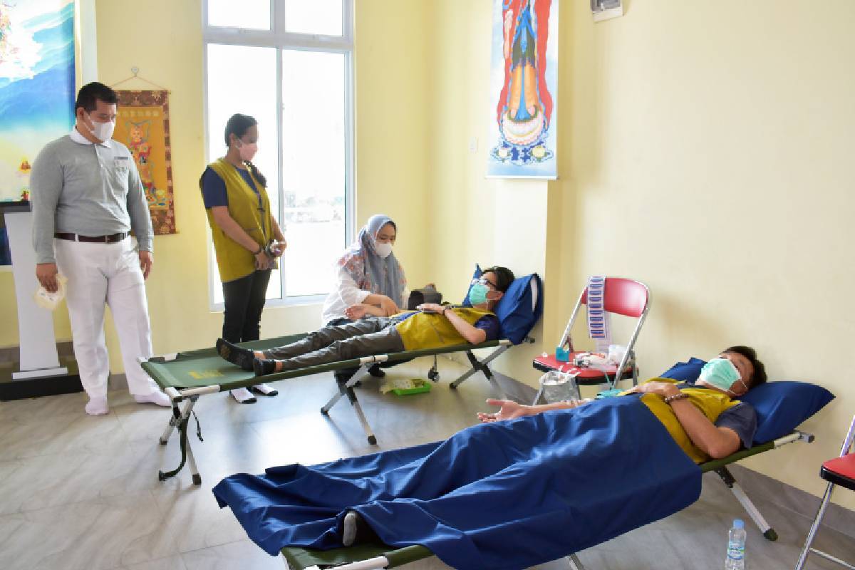 Tzu Chi Gelar Kegiatan Donor Darah di Tanjung Batu