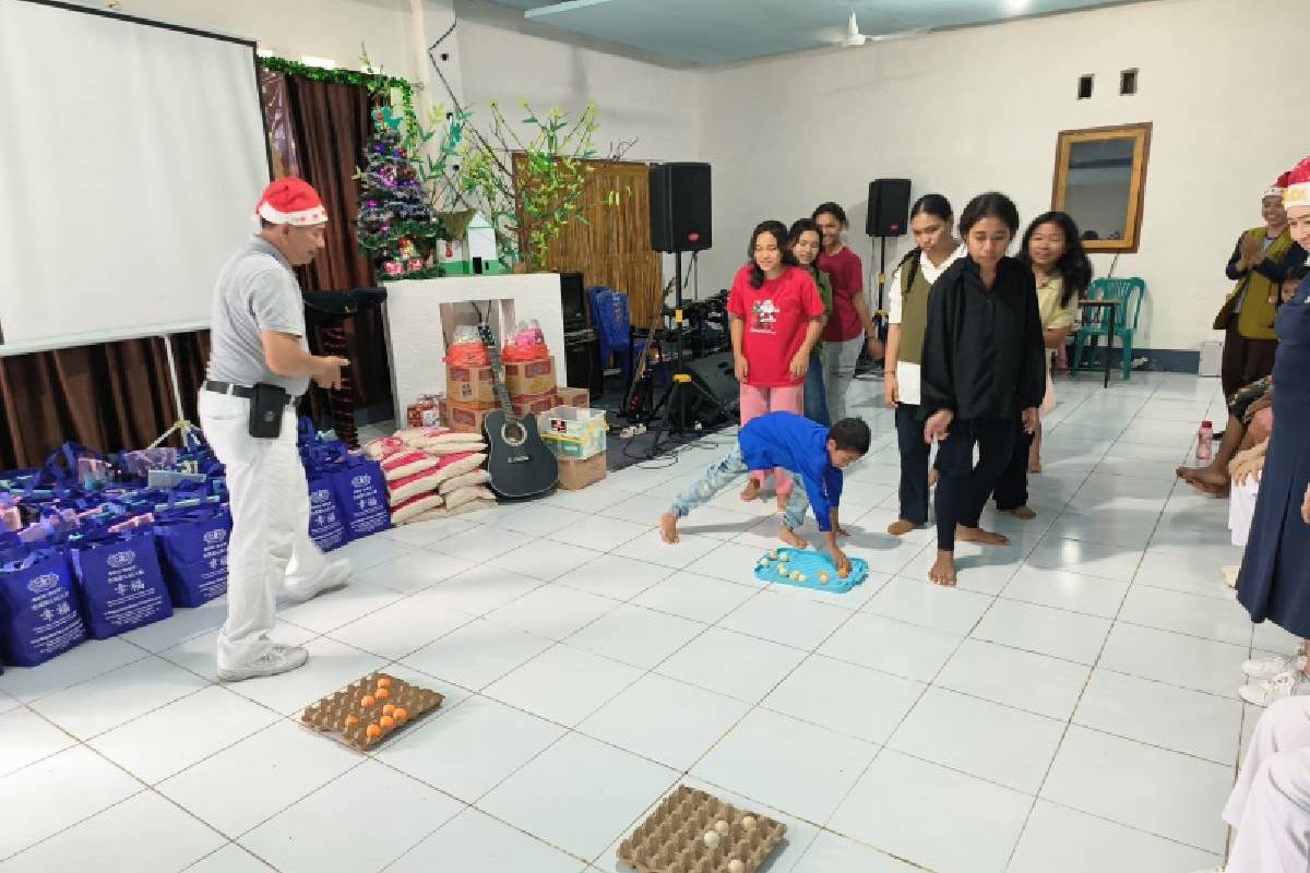 Berbagi Kasih Serta Kebahagiaan Natal di Panti Asuhan Cipta Generasi Baru