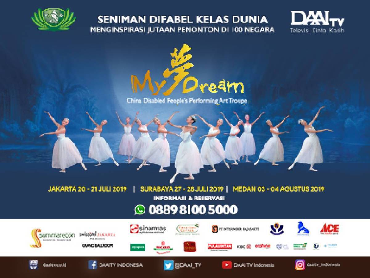 Pementasan My Dream (Seniman Difabel Kelas Dunia)