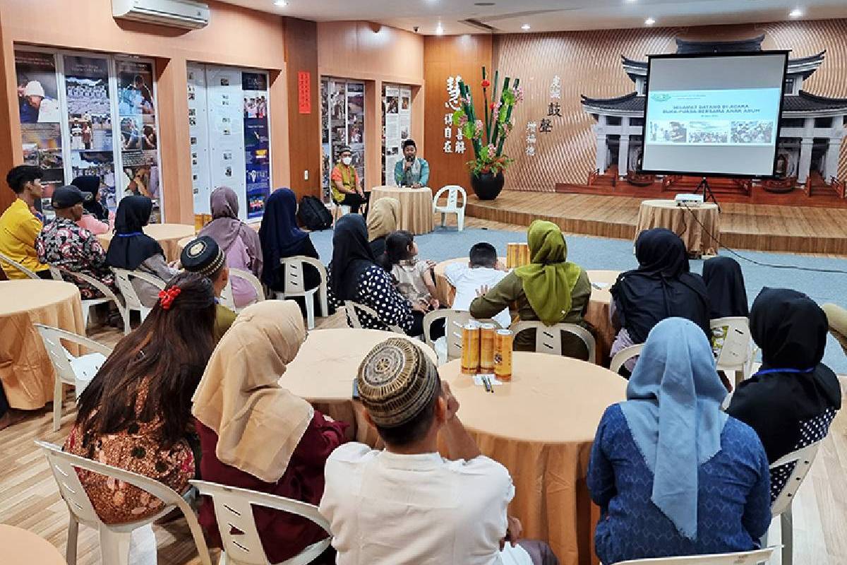 Mengingat Kembali Momen Buka Puasa Bersama di Tzu Chi Medan