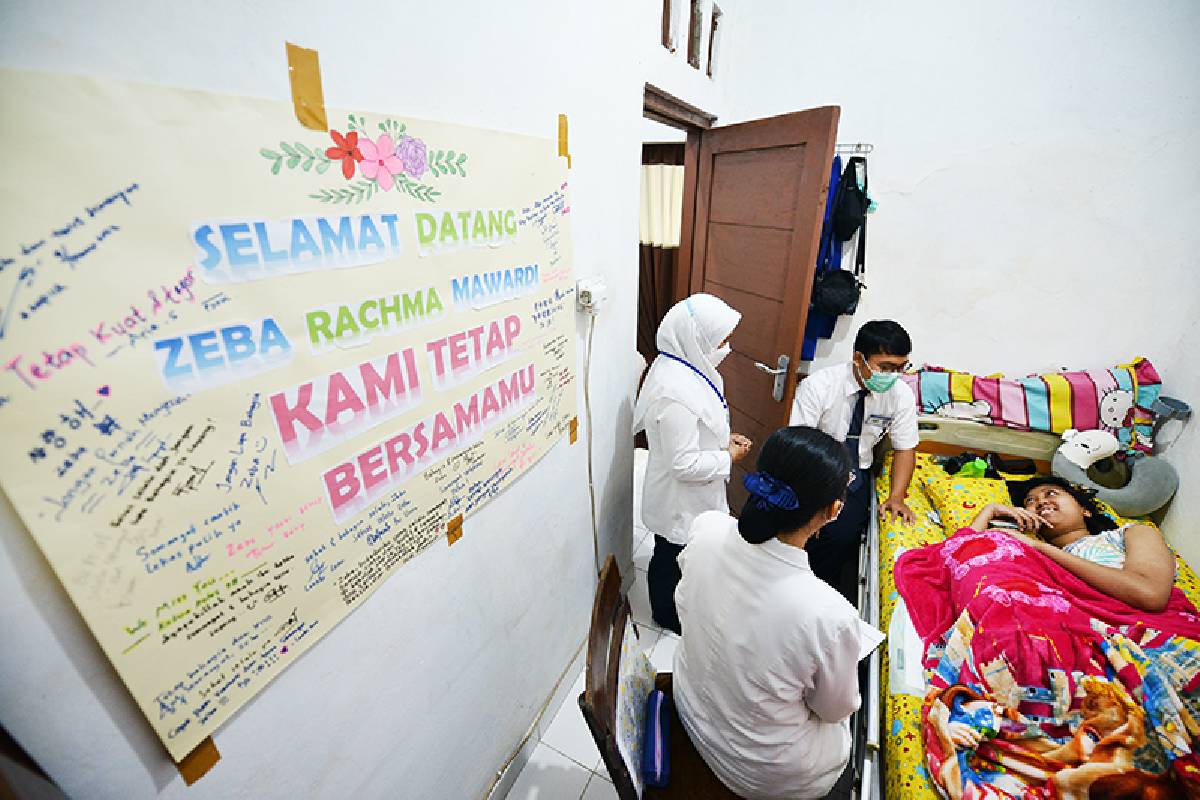 Kasih Sayang Insan Tzu Chi untuk Zeba