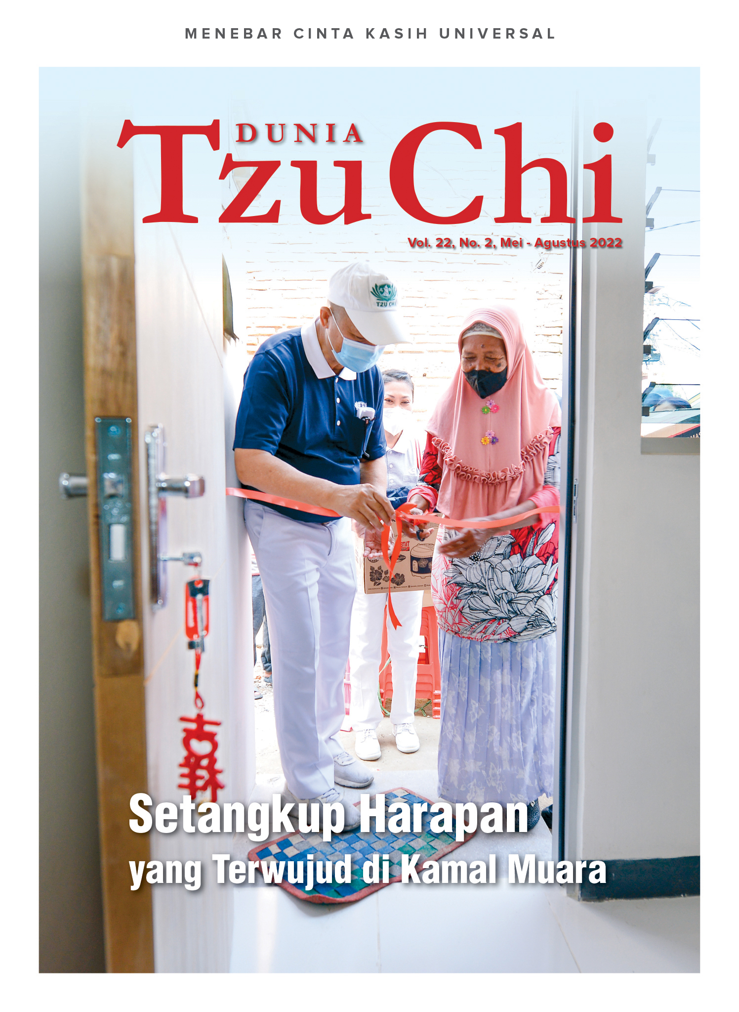 Majalah Dunia Tzu Chi Mei - Agustus 2022