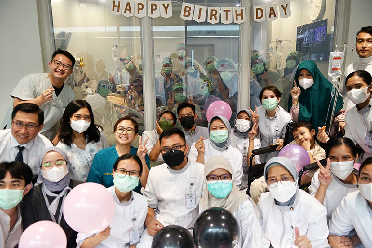 Syifa, Pasien Talasemia Akhirnya Melakukan Transplantasi Sel Punca di Tzu Chi Hospital