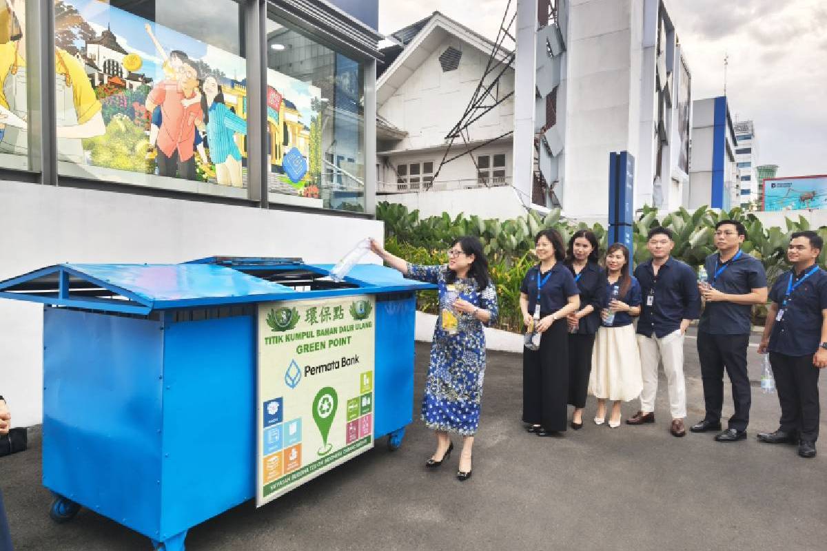 Titik Green Point Tzu Chi Hadir di Permata Bank, Medan