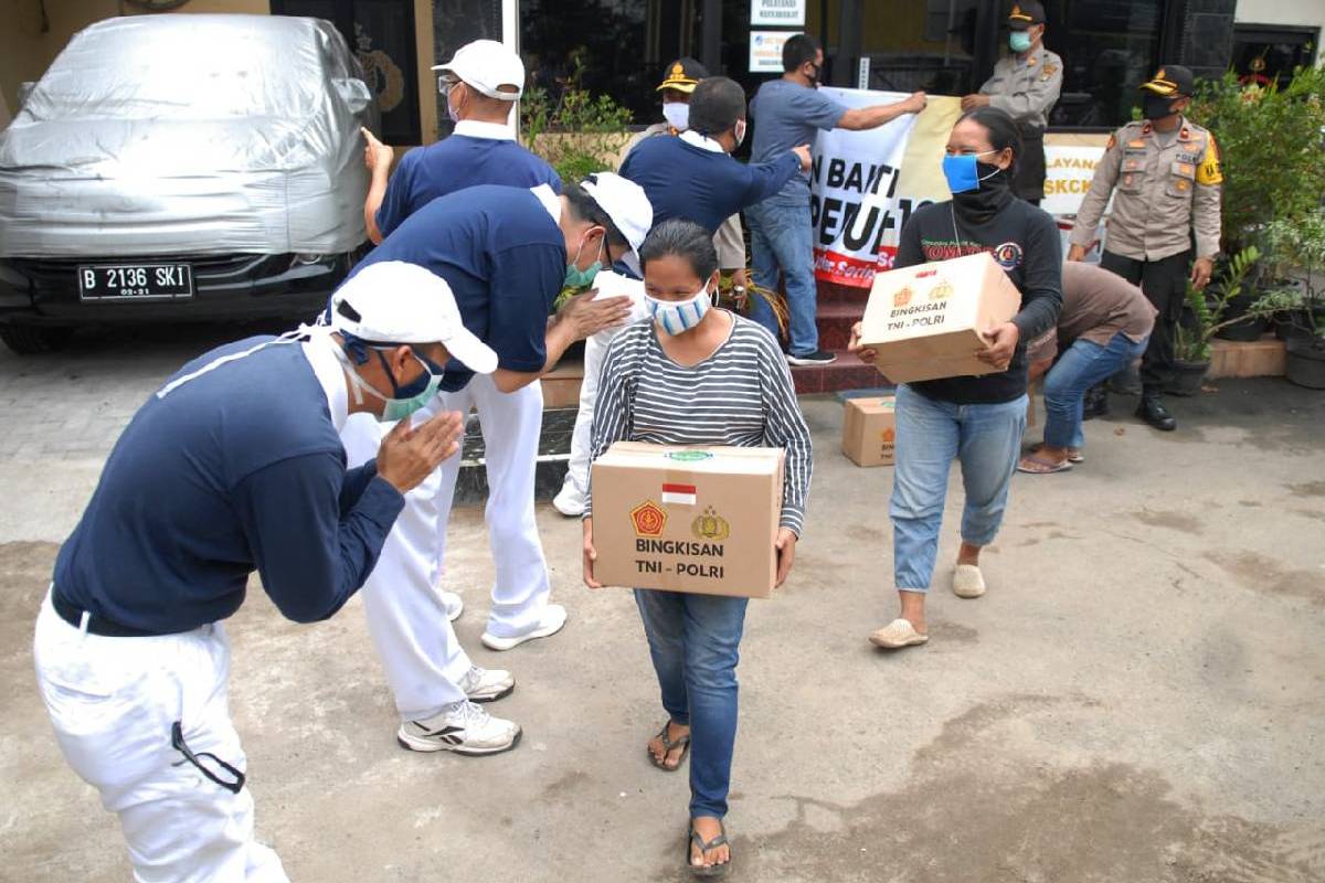 Meringankan Beban Warga Terdampak Covid-19 di Tangerang