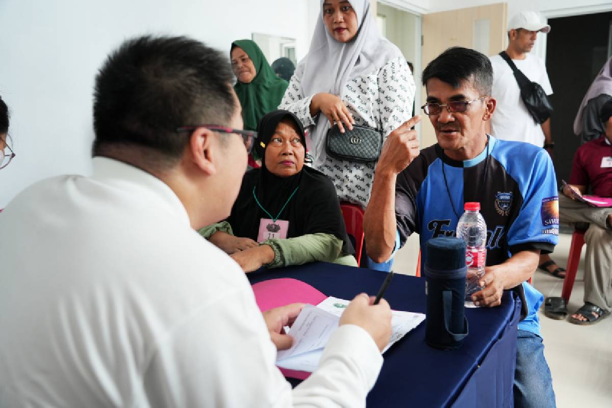 Baksos Kesehatan Tzu Chi ke-148: Semangat Baru Cau Hok Ho dan Warga Tanjungbalai Lainnya