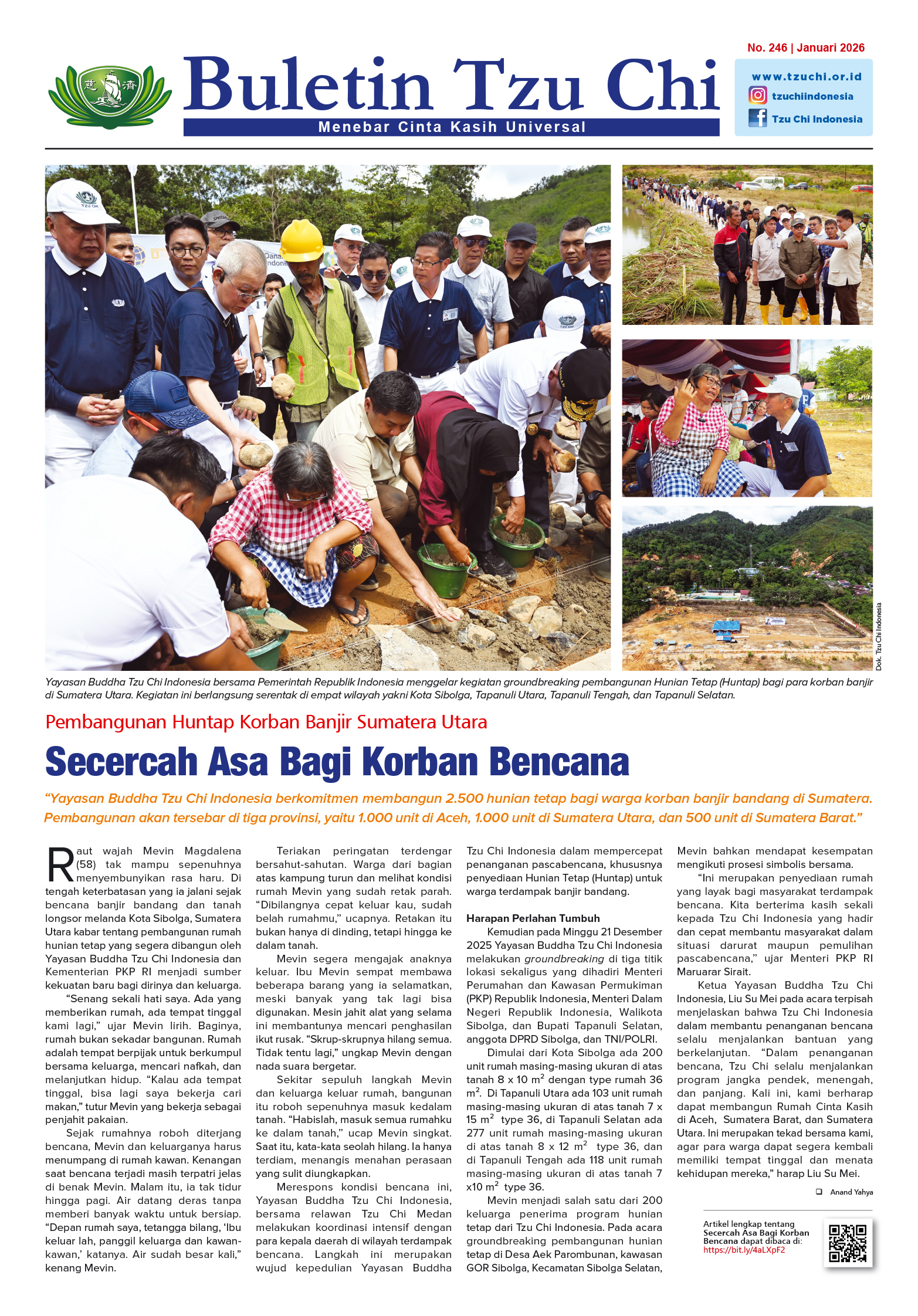 Buletin Tzu Chi Edisi 246 Januari 2026