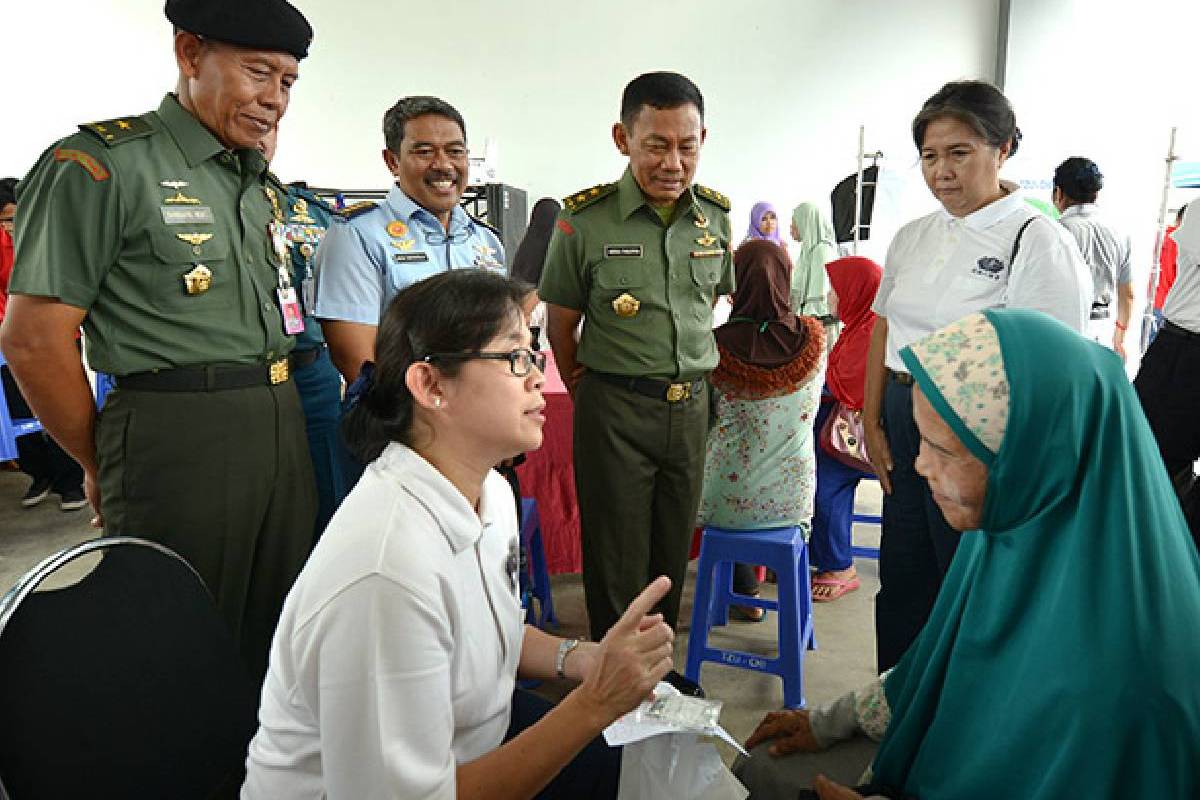 Baksos Kesehatan Umum dan Gigi di Sentul, Bogor