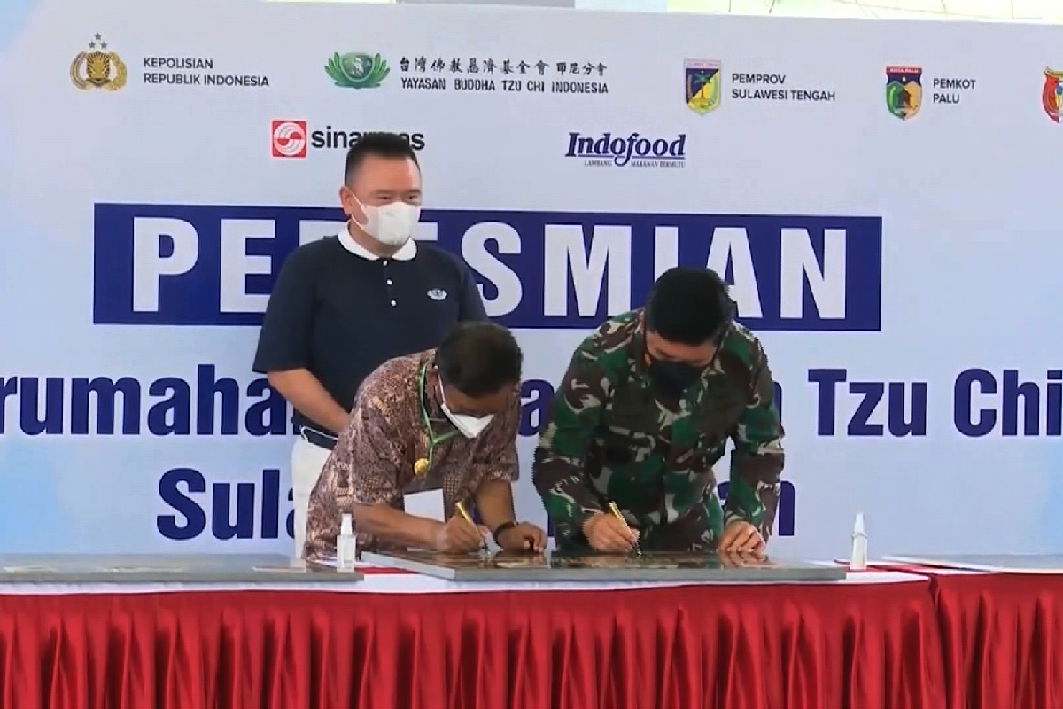Ceramah Master Cheng Yen: Sejarah Cinta Kasih di Palu    