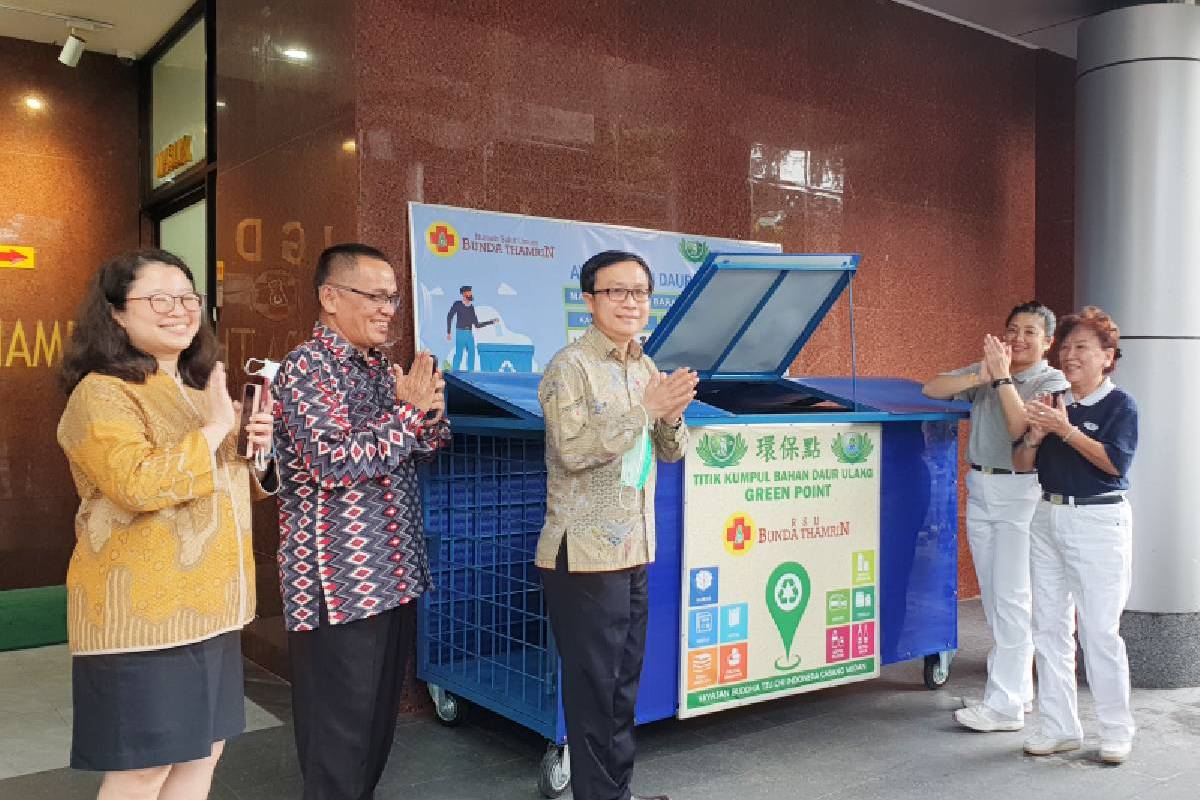 Peresmian Titik Green Point di RSU Bunda Thamrin Medan