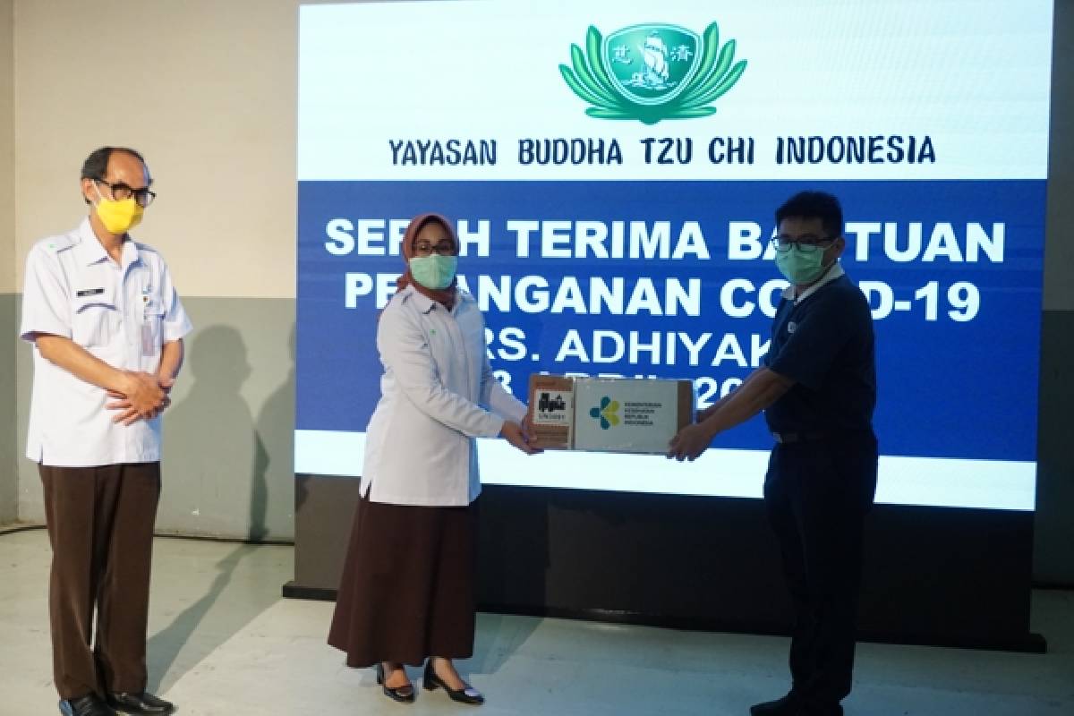 Dukungan Tzu Chi Indonesia untuk Rumah Sakit Adhyaksa