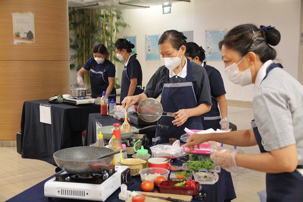 Pesan Cinta Kasih dan Kebersamaan melalui Lomba Masak Vegan